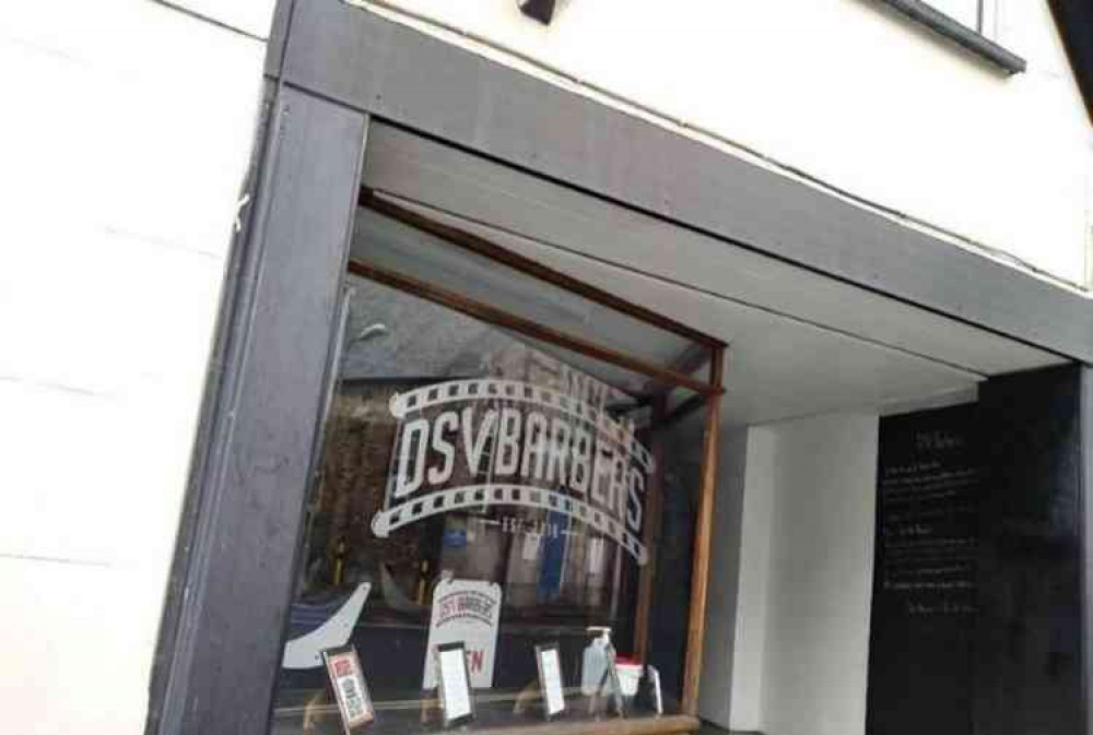 DSV Barbers on New Street in Honiton