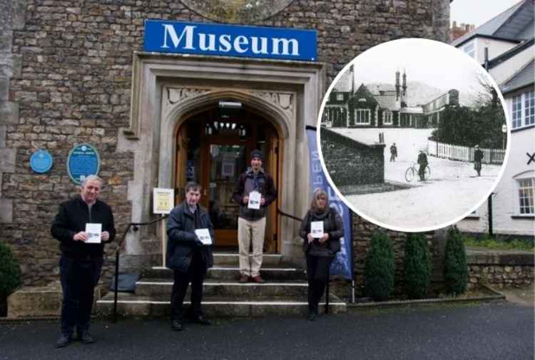 The official launch of the booklet on October 20 at Allhallows Museum. (L-R): Richard Burningham, Martin Long, Dan Wright and Margaret Lewis. Picture: Nick Boggon