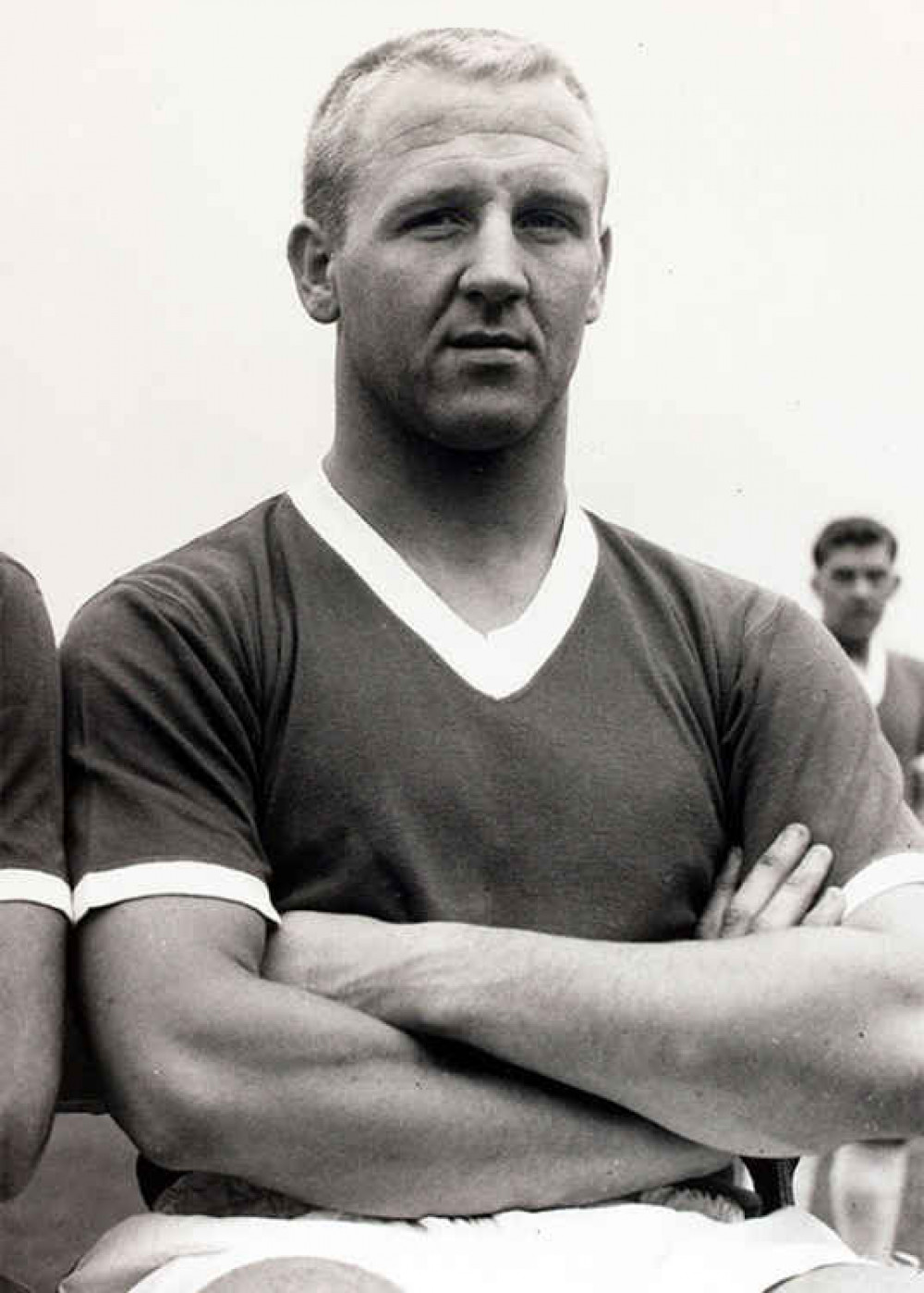 Maurice Setters pictured in his early days with Manchester United