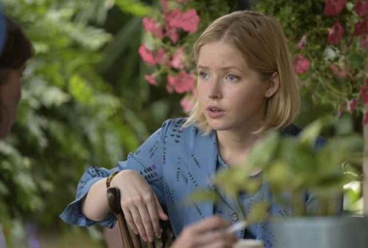 Ellie Bamber as Angela Knippenberg Picture: BBC/Mammoth Screen