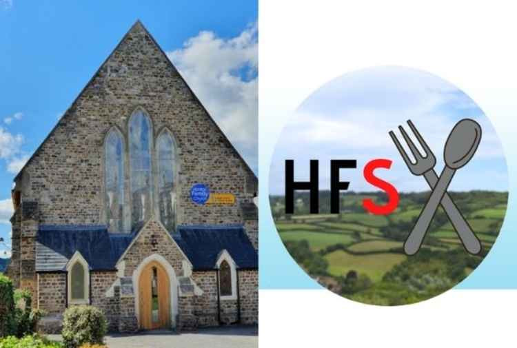 Honiton Family Church and the Honiton Foodsave logo