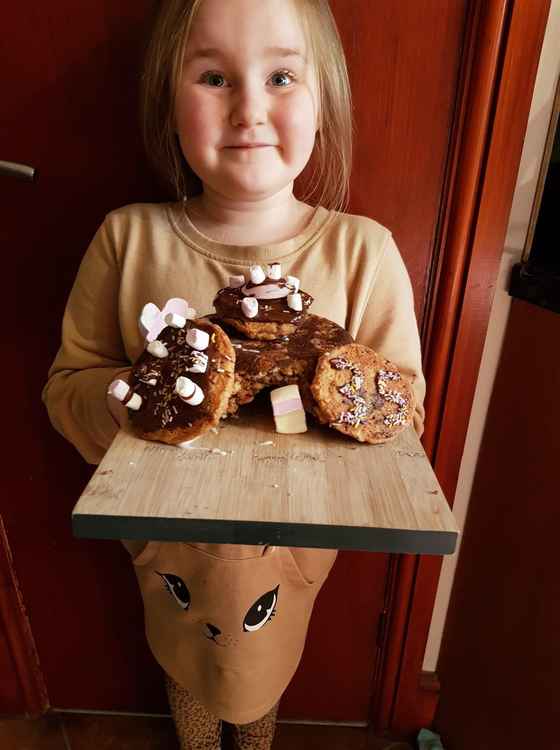 This was a cookie mountain lodge, with handmade cookies