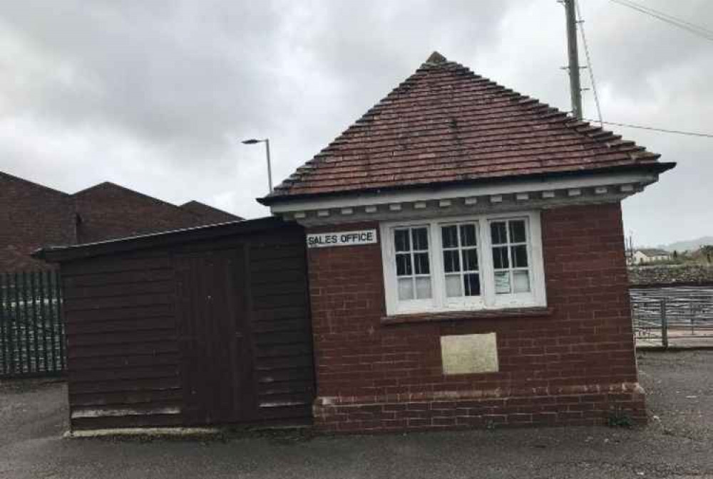 Part of the now disused Honiton Cattle market