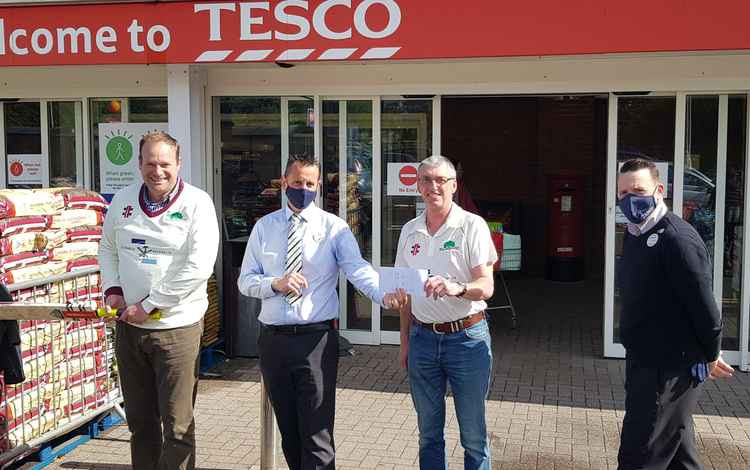 Tesco Donate £100 to Tale Millers Cricket Club