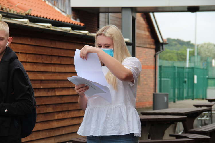 GCSE students received their results today