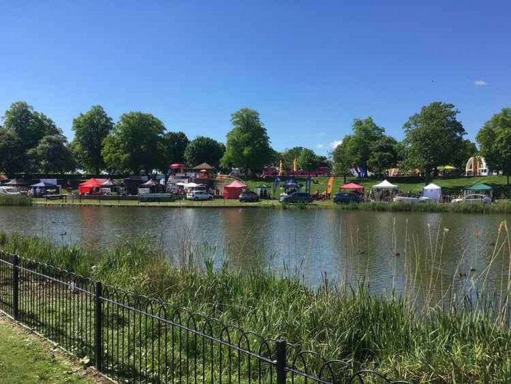 The festival was set to take place at the Prom