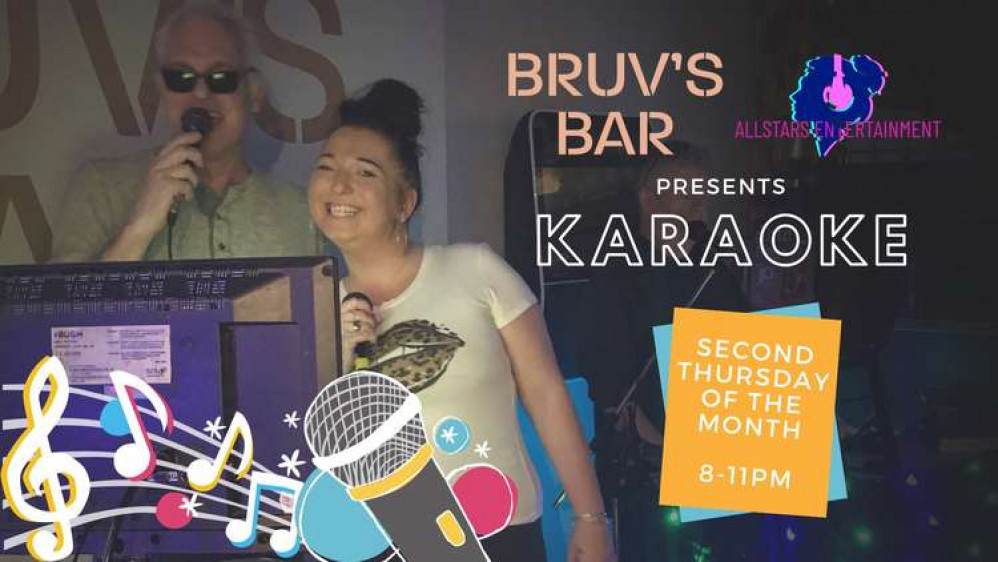 Karaoke is back at Bruv's Bar on the second Thursday of each month