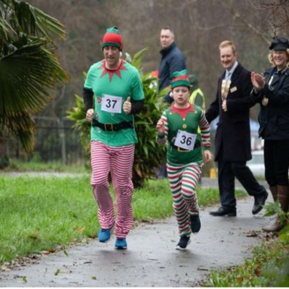 The date for Otter Valley Rotary Club's Santa Fun Run has now been announced. Credit: Otter Valley Rotary Club