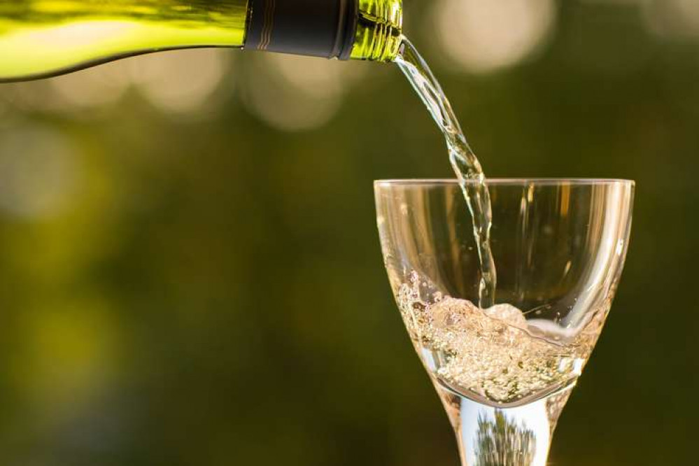 A glass of complimentary fizz donated by Tesco Honiton is included in the ticket price