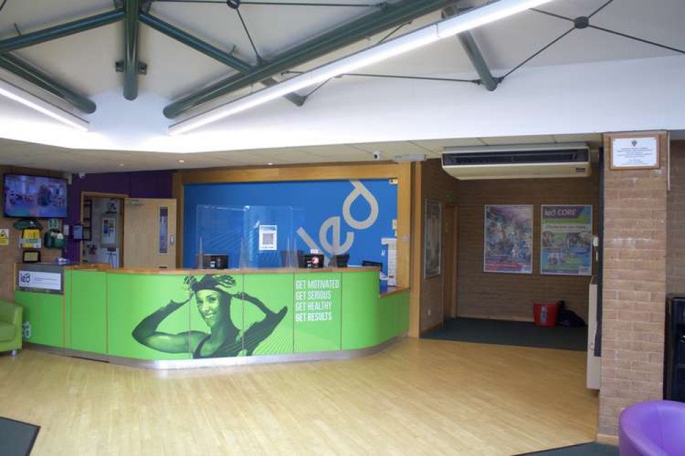 Reception, Honiton Leisure Centre (Nub News, Will Goddard)