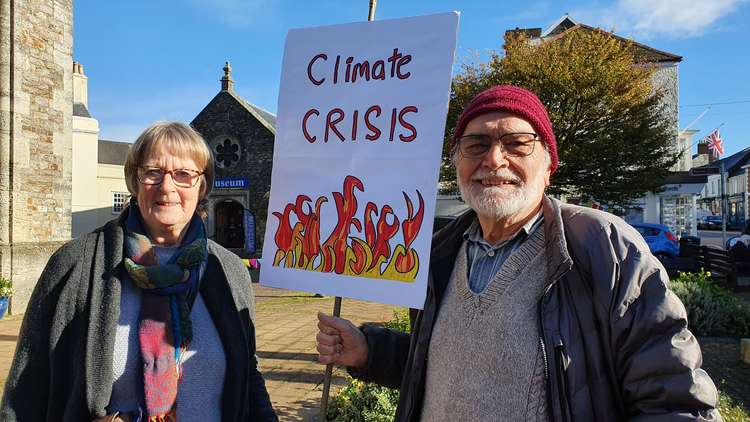 Geoff and Rosemary Gilbert of East Devon for a Fairer World