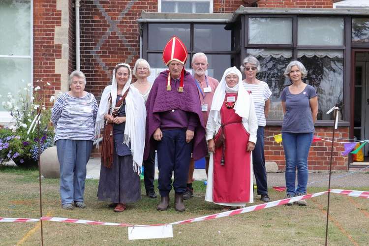 (From the left) Ann Cole, Sue Spiers, Lorraine Smith, Terry Cook, Dave Rae (u3a chairman), Zoe Bridges, Gill Pankhurst and Tracy Saunders