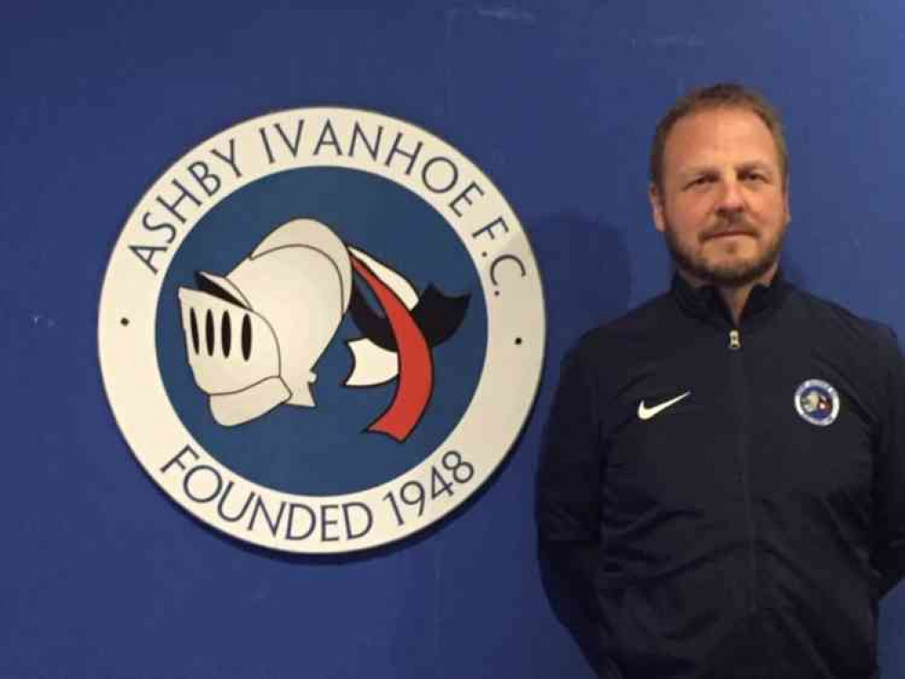 Ashby Ivanhoe manager Andy Gray