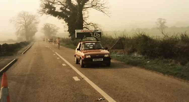 A photo from one of the first ever Ashby 20 races