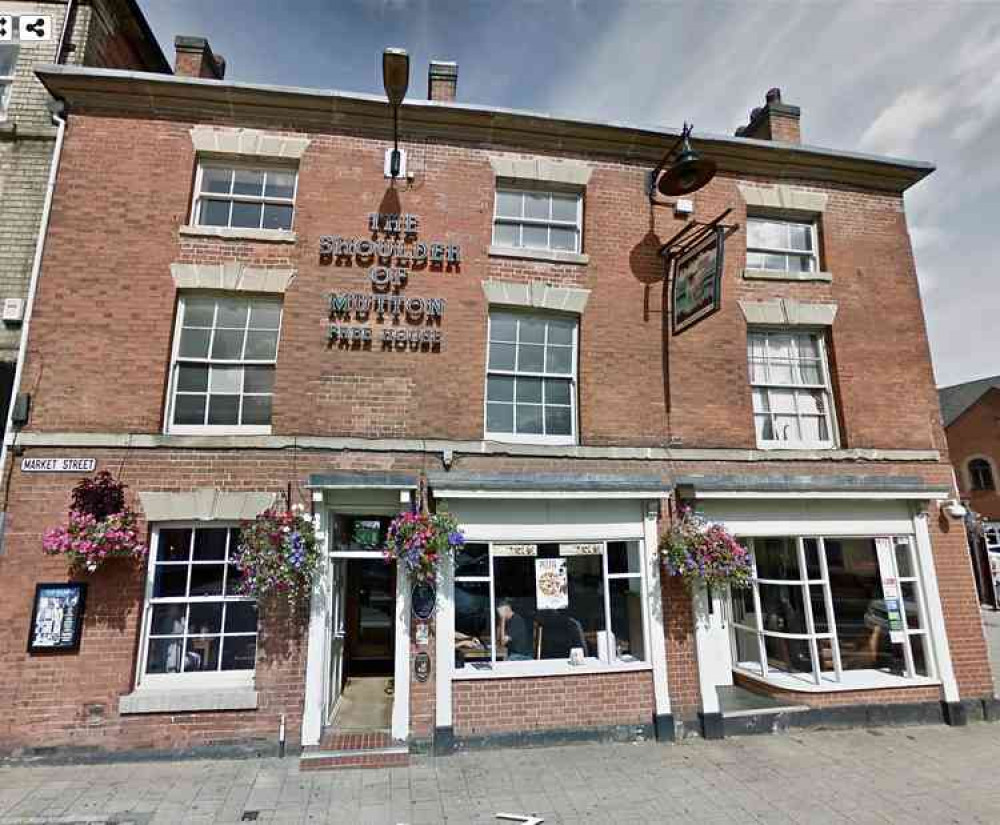 Wetherspoon's Shoulder of Mutton in Ashby... taken in better days. Photo: Instantstreetview.com