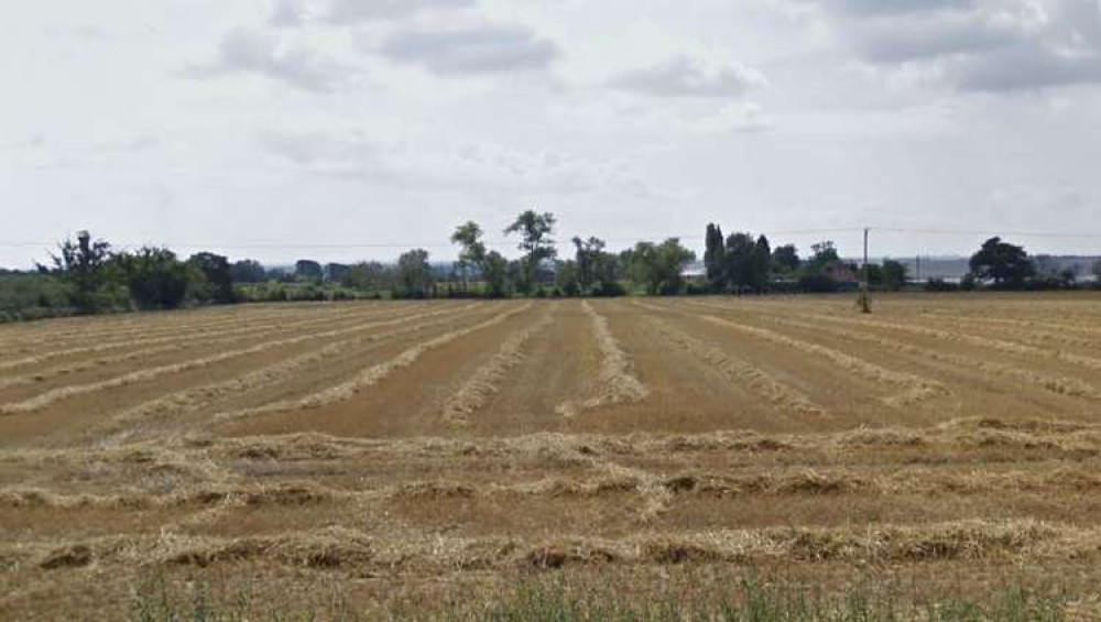 The land opposite the Three Horseshoes pub on Burnham Road in Althorne (Photo: 2021 Google)