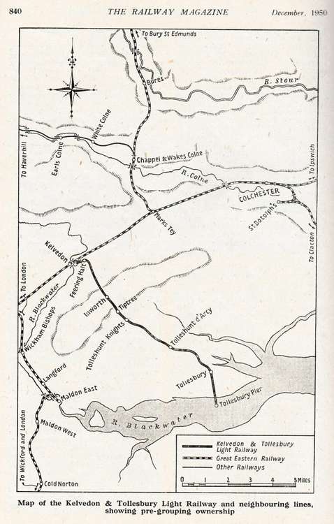 Map of the route