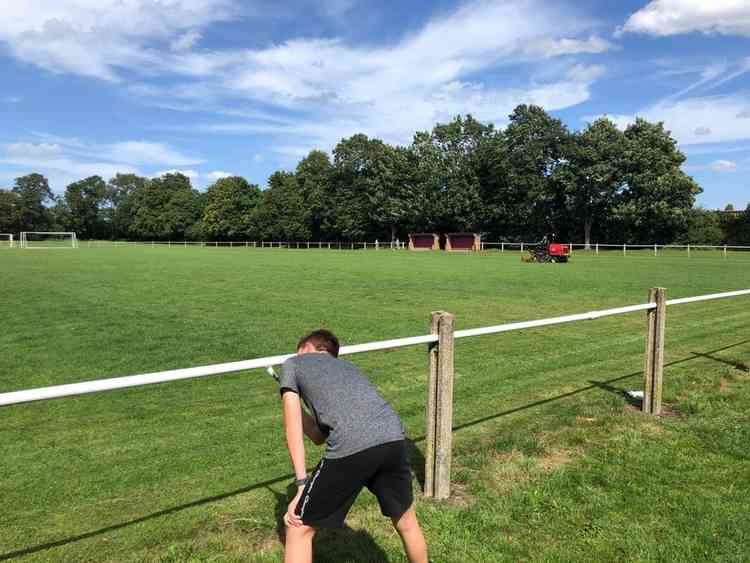 The barriers have also been smartened up to encourage spectators