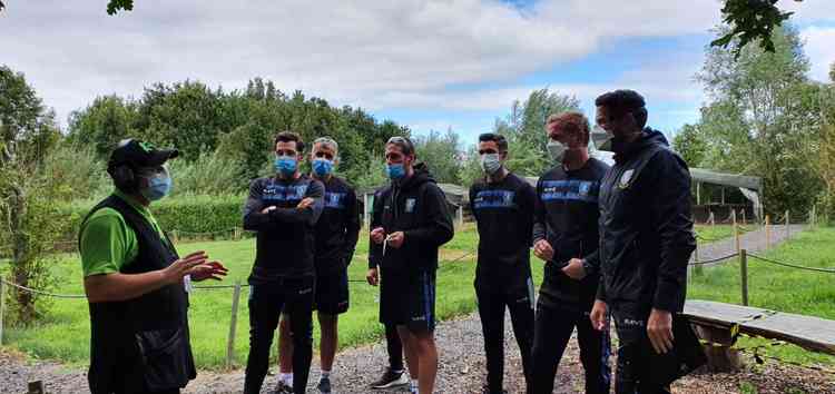 Wednesday used the day as a team bonding session ahead of the new season