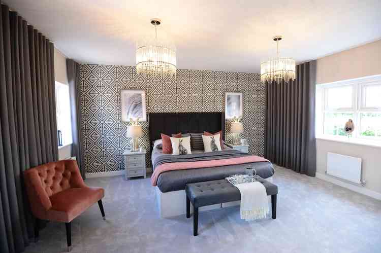An interior image of a showhome at Heathlands