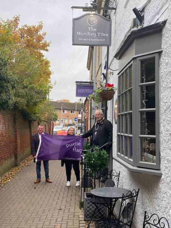 The Monkey Tree owner Steve Stuart outside The Monkey Tree in Mill Lane Mews