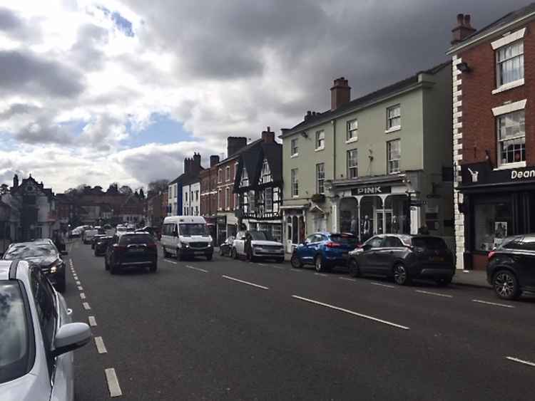 Market Street is the main road through the town