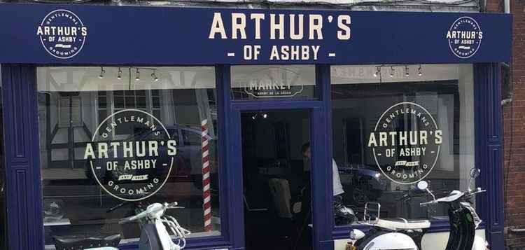 Arthur's Barber Shop in Market Street