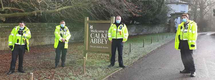 South Derbyshire Police admitted to fining visitors to Calke Abbey last week. Photo: Derbyshire Constabulary