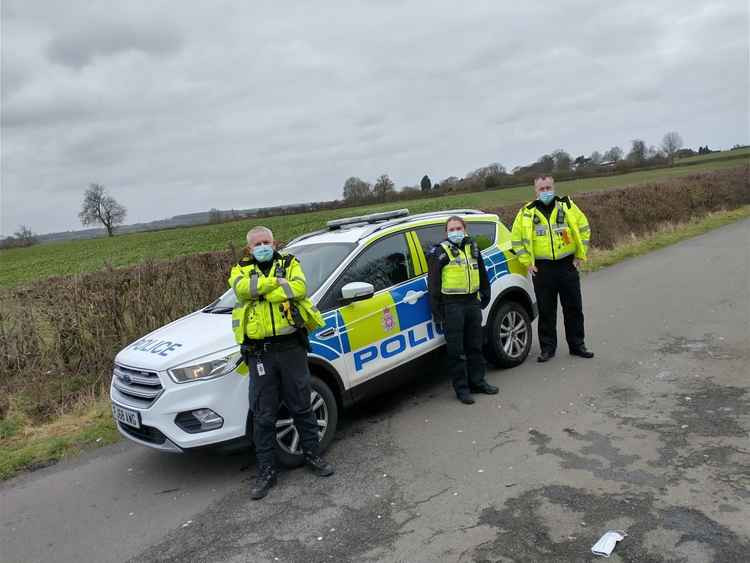 Police spotted the naked man on Saturday. Photo: Melbourne and Mercia SNT