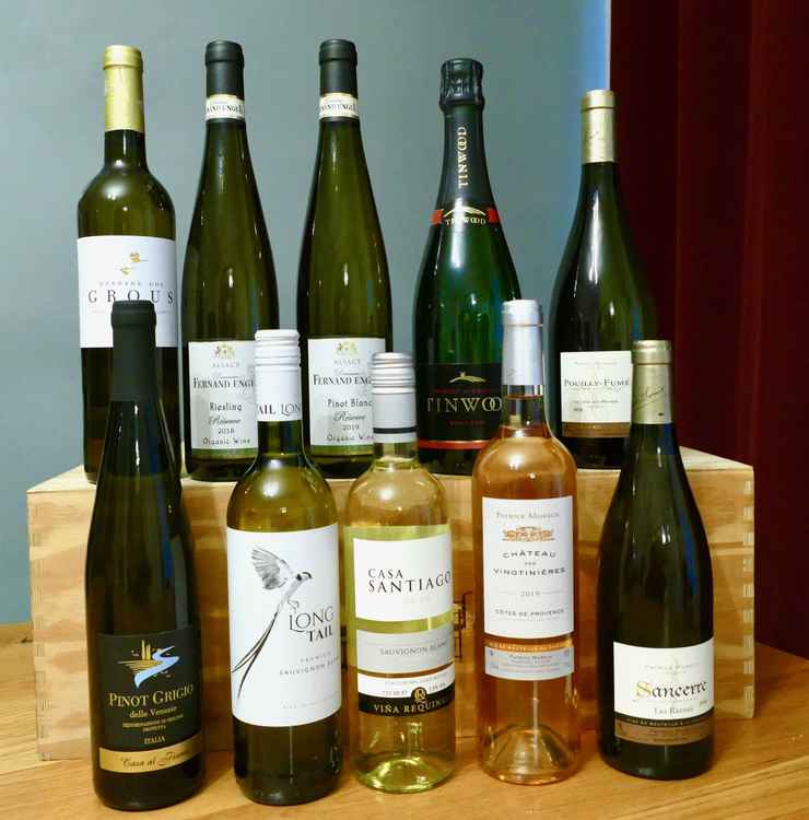 A selection of drinks available from Ashby Wines