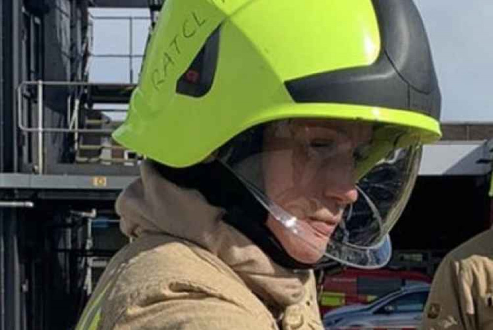 Megan Ratcliffe. Photo: Leicestershire Fire and Rescue Service