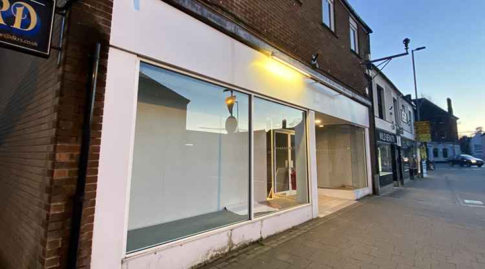 The former New Look store in Ashby is now vacant. Photo: Ashby Nub News