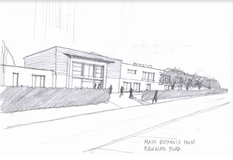 An artist's impression of the new facility