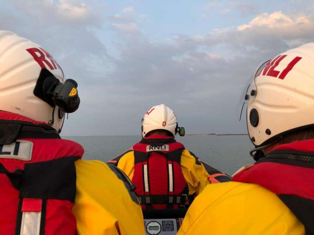 The volunteer crew issued the warning in efforts to keep crew members safe (Photo: Burnham-on-Crouch RNLI)