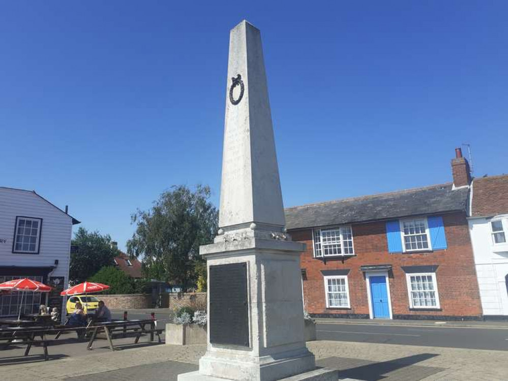 The war memorial on Burnham-on-Crouch High Street (Photo: Nick Skeens)