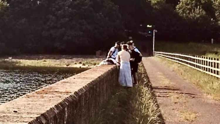 The group were told to stay away from the reservoir waters for a year. Photo: Swadlincote Safer Neighbourhood Team