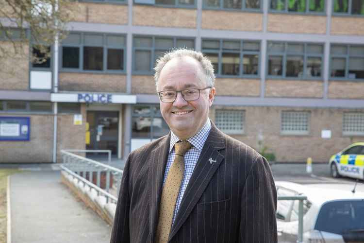 Police and Crime Commissioner Rupert Matthews