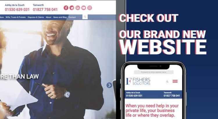 Fishers' new website is up and running