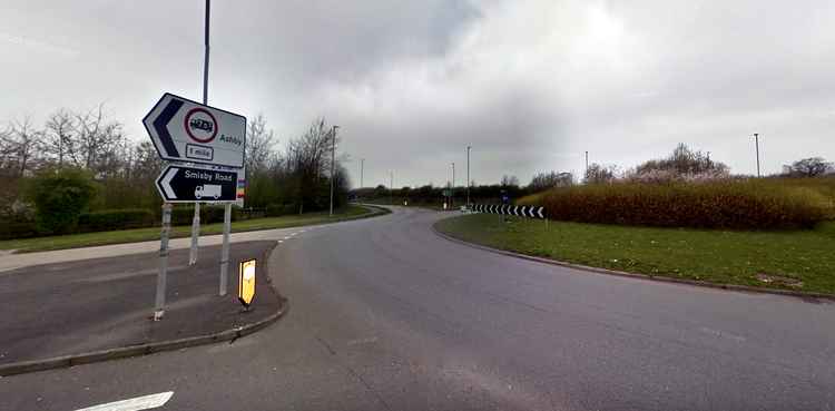 The A511 junction with Smisby Road in Ashby. Photo: Instantstreetview.com