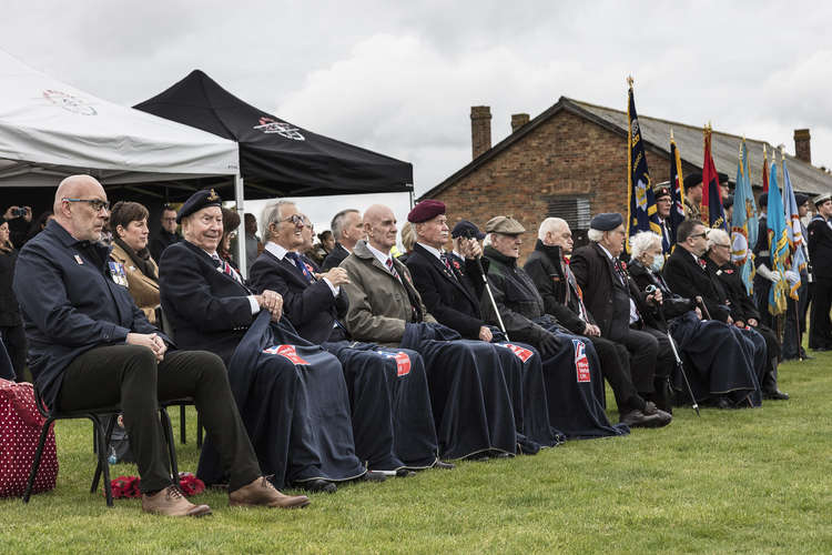 Members of Blind Veterans UK (Photo: Stow Maries Great War Aerodrome)