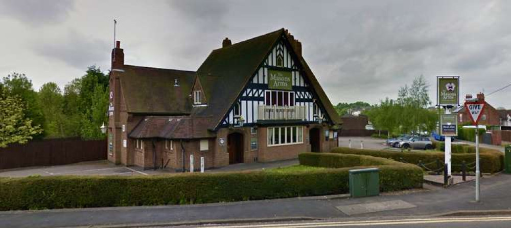 The site of the Masons Arms which is planned for demolition under new plans presented to North West Leicestershire District Council. Photo: Instantstreetview.com