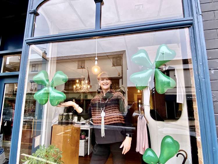 The Dressing Room turned green for Ireland