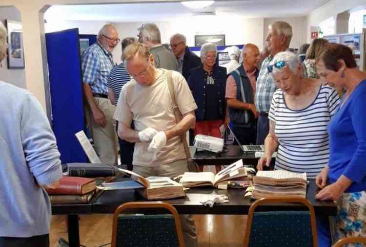 More than 400 visitors attended, both locals and visitors to Sidmouth. Pictures courtesy of the SVA.