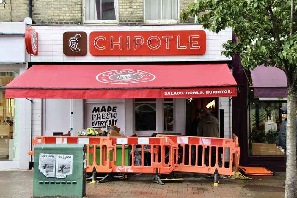 Chipotle is set to open on Northcote Road in Wandsworth (Image: Issy Millett, Nub News)