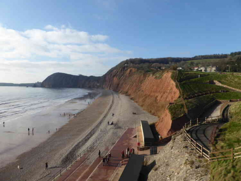 The Jurassic Coast - Sidmouth. Picture courtesy of Chris Allan.