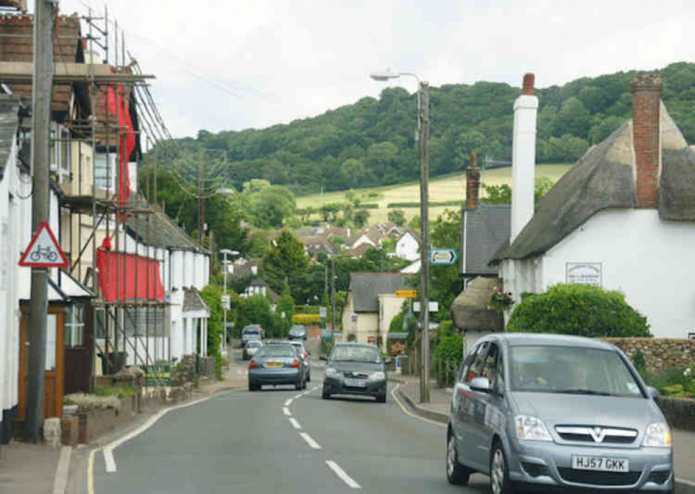 Church Street in Sidford. Picture courtesy of Pierre Terre.