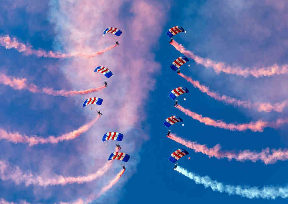 The RAF Falcons Display Team