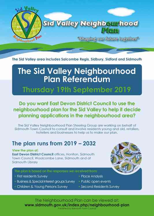 Flyer to arrive on all Sid Valley Doorsteps