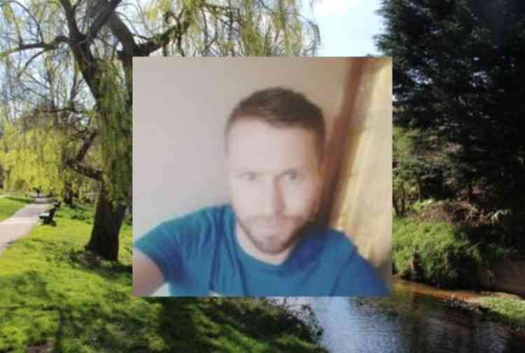 Matthew Williams, 36, was last seen 10 days ago. Picture courtesy of Devon and Cornwall Police.