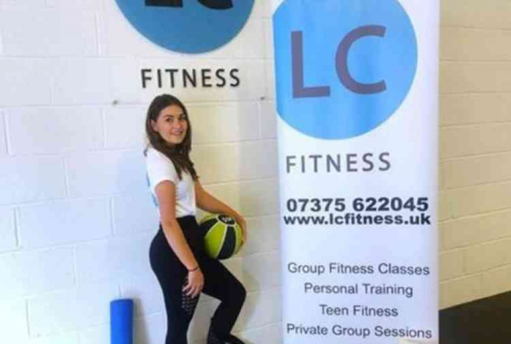 Lauren Clapp at LC Fitness in Sidmouth.